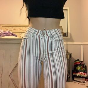 American eagle striped jegging